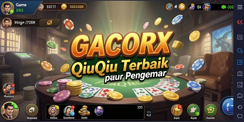 Tangkapan layar tampilan menarik dari gameplay QiuQiu GACORX.