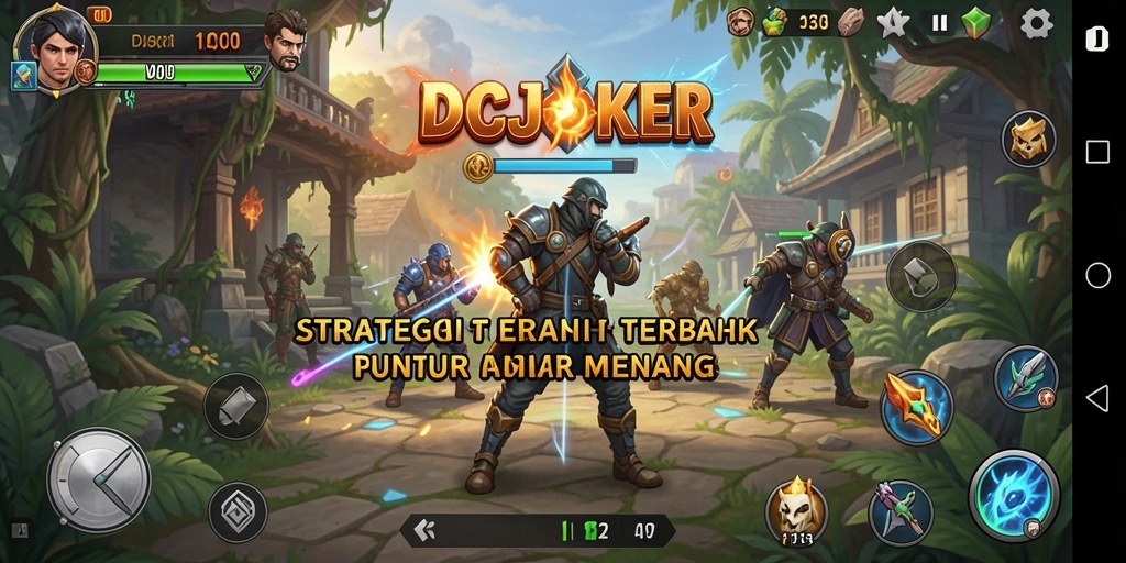Tampilan strategi mendalam dalam gameplay IDCJOKER.