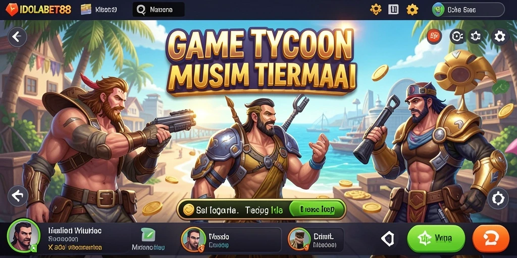 Tampilan gameplay IDOLABET88 yang seru dan interaktif.