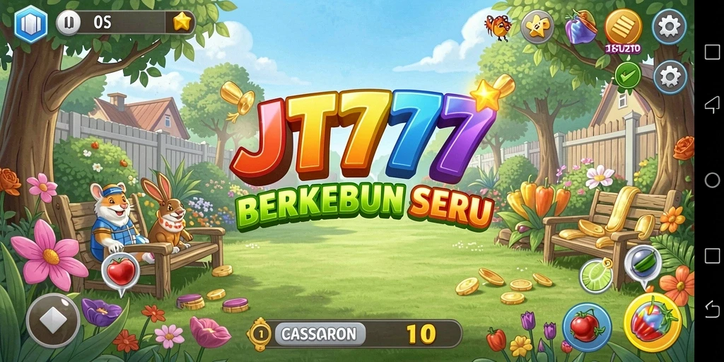 Tampilan gameplay JT777 yang mengasyikkan dalam bertani.