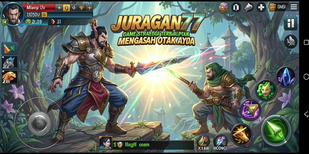 Gambaran gameplay menantang dari JURAGAN77 yang penuh strategi.