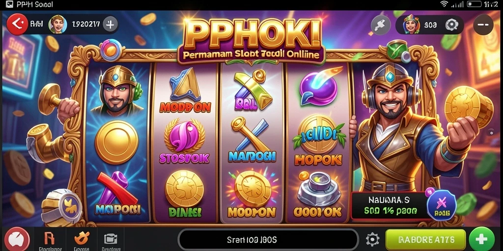 Tampilan menarik dari gameplay PPHOKI yang seru dan mendebarkan.