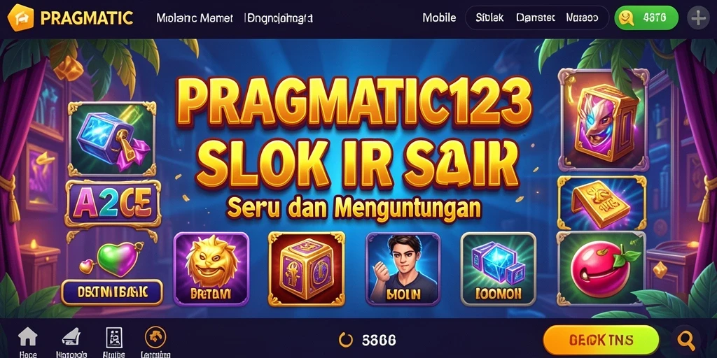Tampilan gameplay slot yang menarik dan penuh warna.