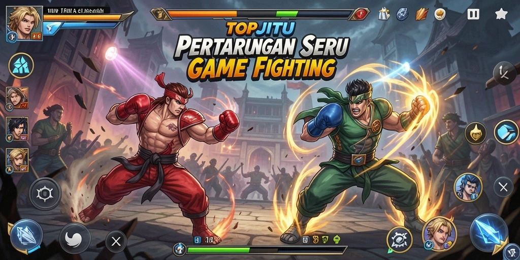 Tampilan asyik gameplay Fighting di TOPJITU.