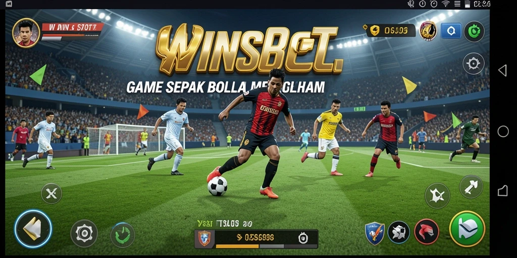 Tampilan gameplay menarik dari WINSLOT dengan aksi seru di lapangan.