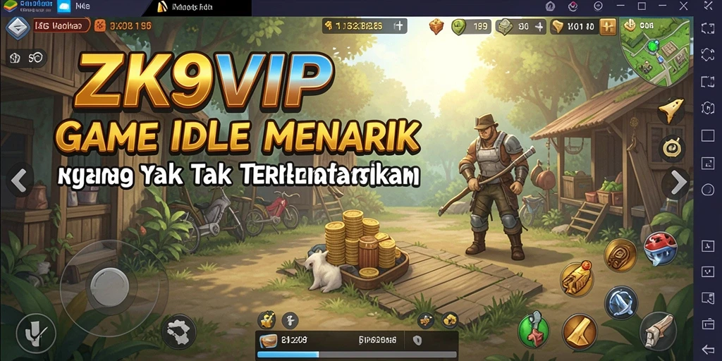 Tampilan gameplay menarik dalam ZK9VIP yang penuh warna.