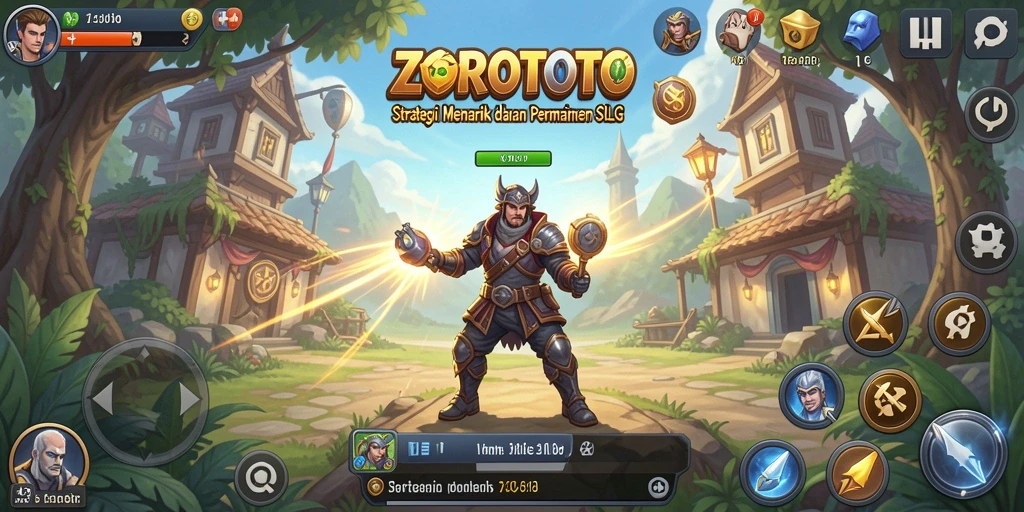 Tampilan gameplay ZOROTOTO yang menarik dan penuh strategi.